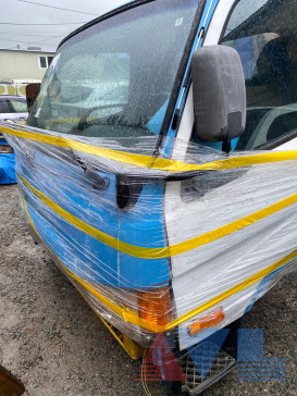 Кабина Hyundai HD78 в сборе D4DD цвет белой-синий БУ Контракт 721115H003 721215H003