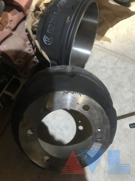 Барабан передний тормозной 6шп 110мм. Hyundai Mighty HD72 HD65 Hd78 D4ga 5276158800 Новый! Корея