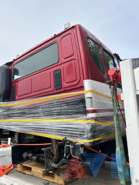 Кабина Daewoo Novus SE рестайлинг в сборе первой комплектности, цвет красный