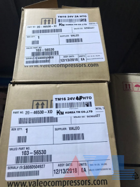 Компрессор на рефустановку(рефрижератора) Valeo/Seltec TM16 TM15 12V шкив 4PK Корея 100% Оригинал