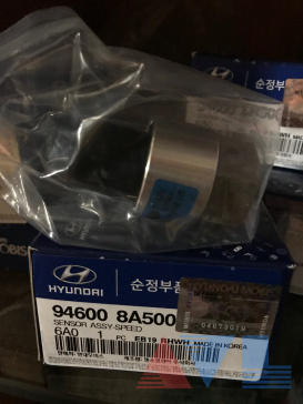 Датчик спидометра HD120 Daewoo Hyundai (без провода, 3-конт, треугол. фишка, L=55, 8-pulse) 946008A500 946008A200