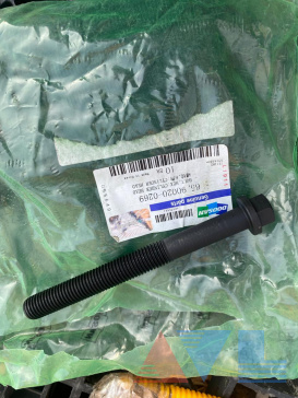 Болт ГБЦ DV15TIS DV15T Daewoo Novus Дэу Новус  65900200269 (24шт на ДВС) Новый Оригинал