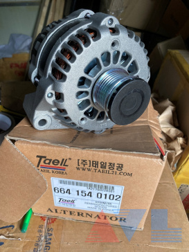 Генератор RE Ssangyong Kyron, Actyon D20DT  D27DT 6651540002 6641540102 Mido Корея