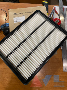 Фильтр воздушный Hyundai IX55, MOHAVE IX55 3.0 D6EA D6EB 281132J000 Новый Корея Оригинал Мобис